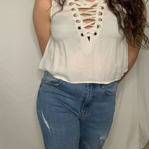 Super cute crop top great for going out